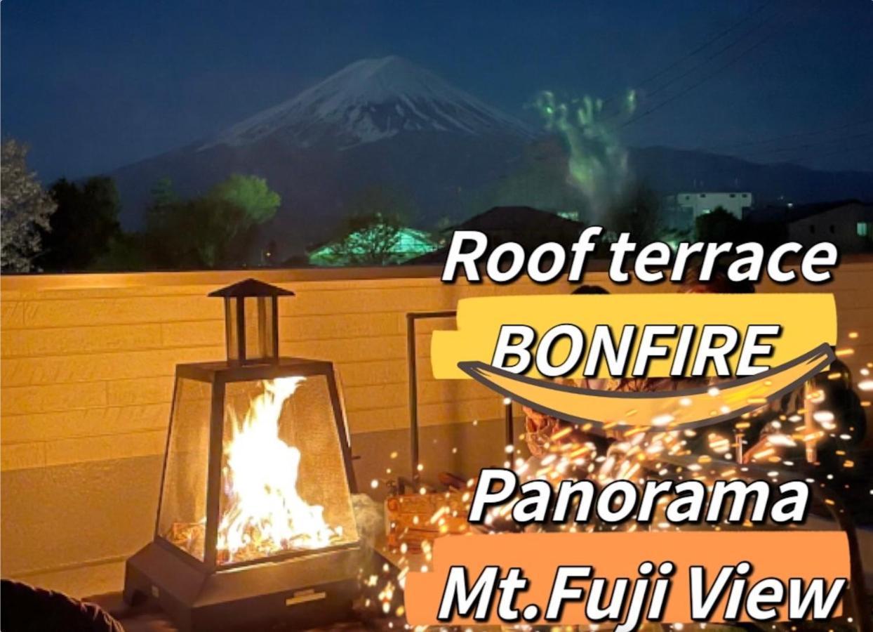ヴィラ山間堂 Terrace Villa Bbq Bonfire Fuji View Annovillas فوجيكاواجوتشيكو المظهر الخارجي الصورة
